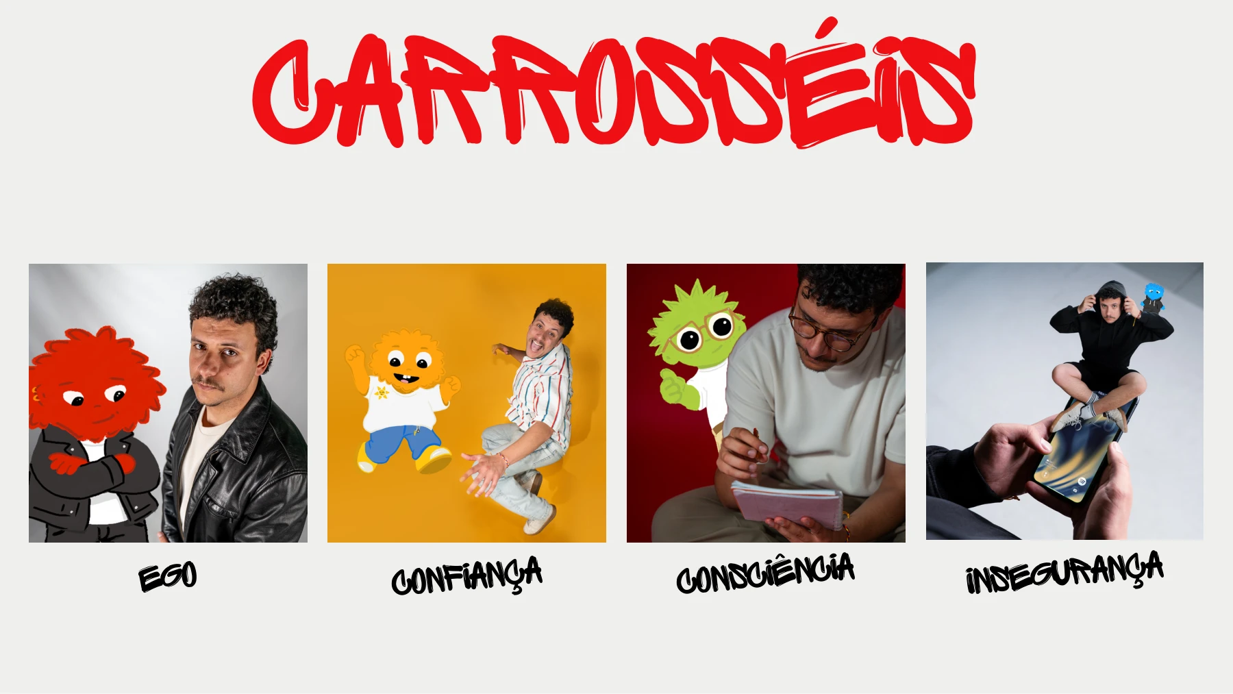 Proposta de carrosséis da campanha